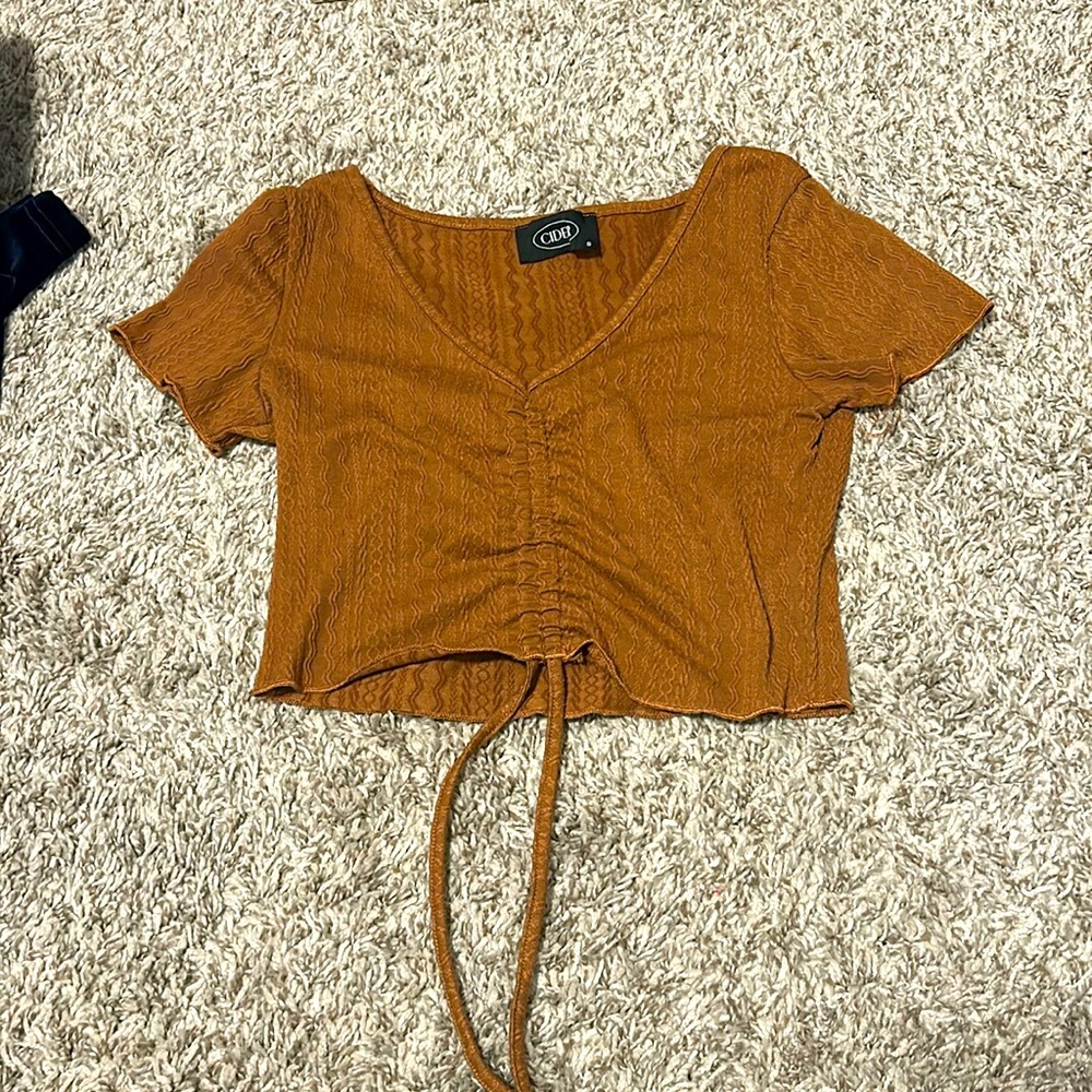 Cider Crop Top
Size: Small